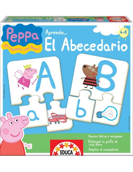 Compra EDUCA BORRAS Peppa Pig Aprendo El Abecedario En Kiwiku - Juego Educativo Infantil  