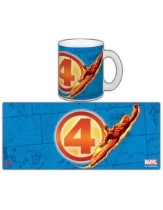 Taza marvel 4f antorcha humana