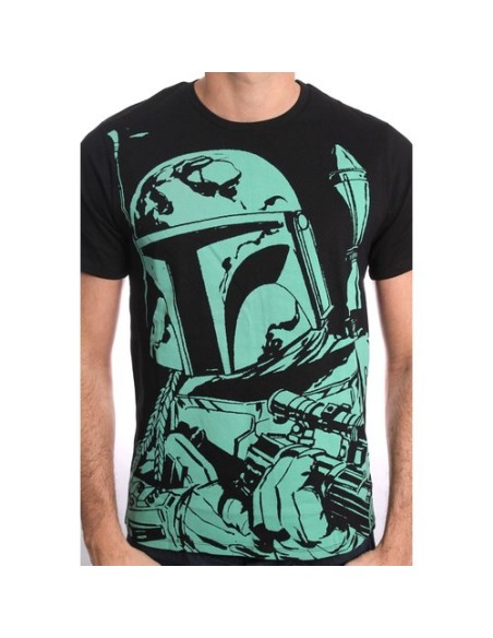 Camiseta star wars big boba fett xl