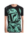 Camiseta star wars big boba fett m