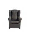 Gift Decor Sillón Reclinable Sedia Mecedora Poliéster 70 X 97 X 75 Cm Gris Oscuro