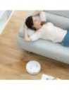 Innovagoods Robot Aspirador Inteligente Recargable, Diseño Extraplano, Multidireccional 360º, 250 Ml, Color Blanco