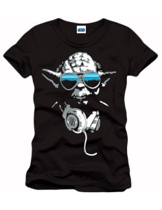 Camiseta star wars yoda cool m