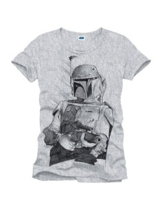 Camiseta star wars boba...