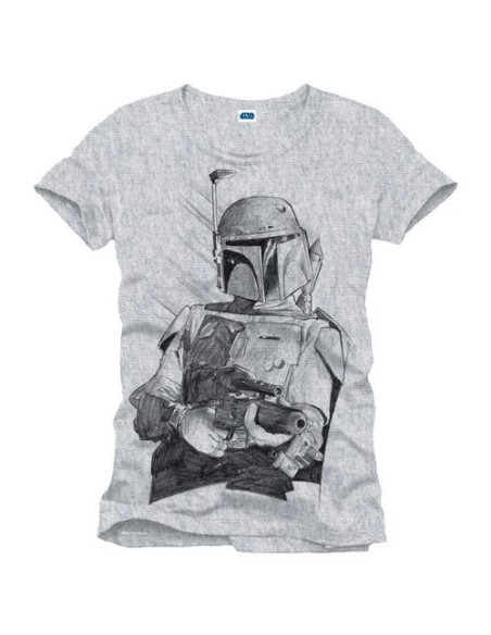 Camiseta star wars boba fett melange m