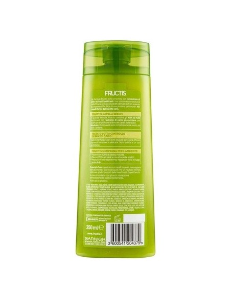 GARNIER Fructis Champú Nutritivo Para Cabello Seco 250ml