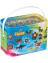Hama Beads Midi 10.000 Perlas en Cubo Pastel Mix (202-50)