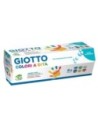 Giotto Pintura de Dedos Multicolor Estuche de 6 Botes de 100 Ml Con Cierre Hermético