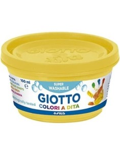 giotto_pintura_de_dedos_multicolor_estuche_de_6_botes_de_100_ml_con_cierre_hermético_8000825531606_oferta 2