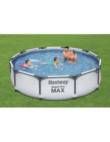 bestway_piscina_desmontable_tubular_steel_pro_max_305x76_cm_redonda_con_depuradora_de_cartucho_1.249_l/h_6942138981810_barato