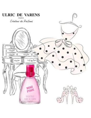 ULRIC DE VARENS Mini Pink Eau de Parfum 25 ml Para Mujer