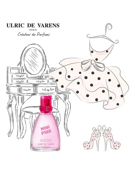 ULRIC DE VARENS Mini Pink Eau de Parfum 25 ml Para Mujer