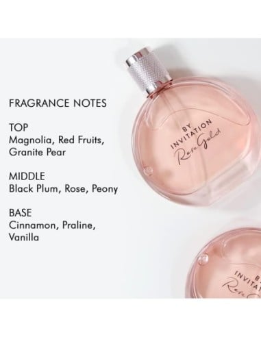 Michael Buble By Invitation Rose Gold Eau de Parfum 100ml Spray para Mujer