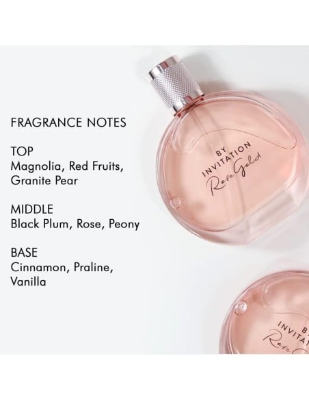 Michael Buble By Invitation Rose Gold Eau de Parfum 100ml Spray para Mujer