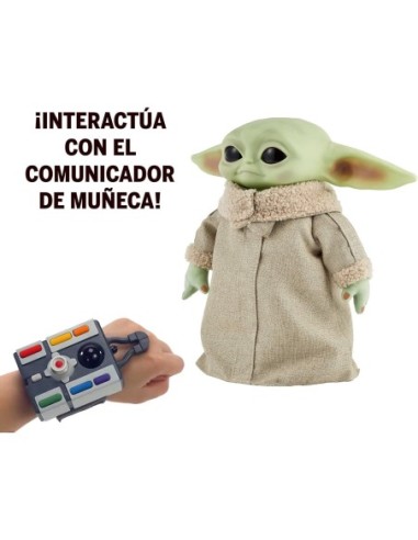 Compra Peluche Baby Yoda MATTEL 28 Cm Con Control Remoto En Kiwiku