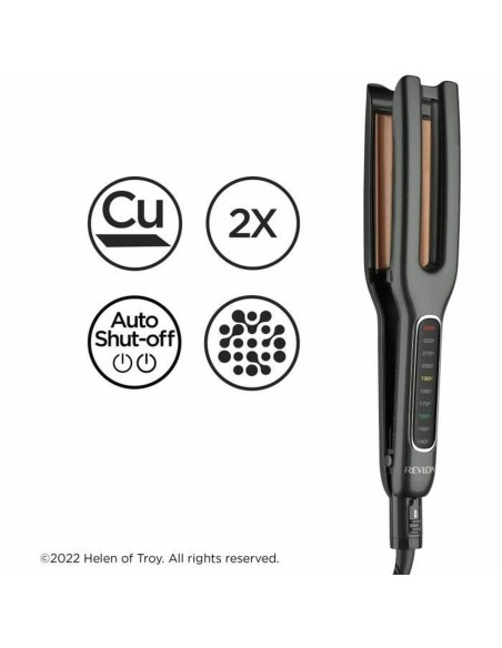 Compra REVLON Double Straight Alisadora RVST2204E Con Tecnología Cerámica De Cobre En Kiwiku