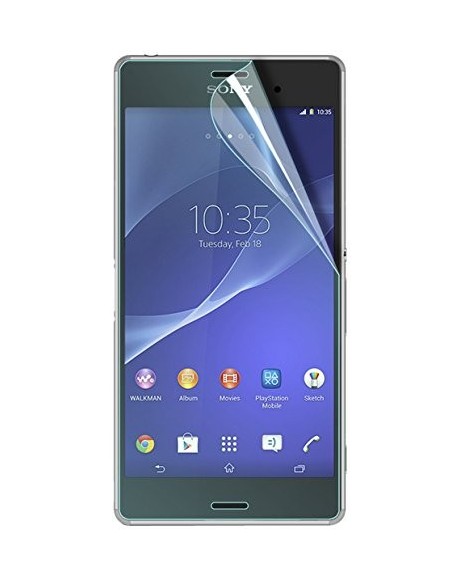 Kiwiku.com: Made for Xperia SESCP0028 - Set de 3 protectores de pantalla (1 mate, 1 brillo frontal y 1 brillo trasero) para Son