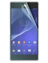 Set de tres protectores de pantalla (1 mate + 1 brillo frontal / 1 brillo trasero) sony xperia z3 ma