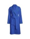 Benetton Albornoz L/xl 100% Algodón Azul Certificado Oeko-tex y Bci