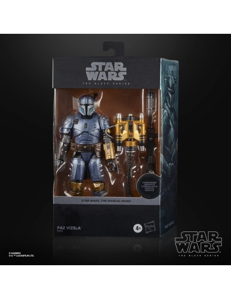 Figura Paz Vizsla Star Wars The Mandalorian Black Series 15 cm - HASBRO