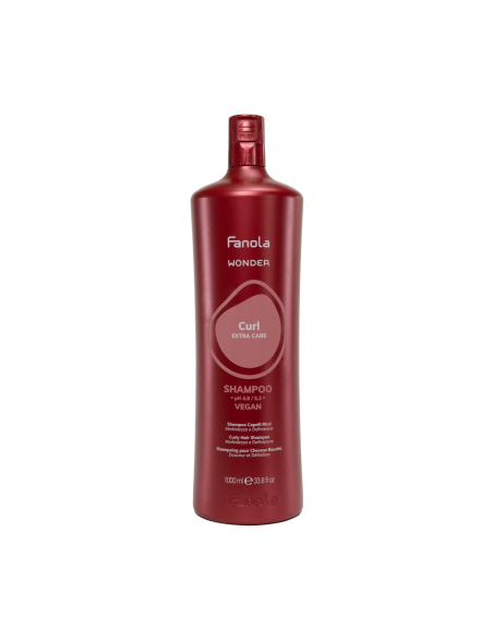 Fanola Wonder Curl Champú para Cabello Rizado y Ondulado 1000 Ml