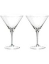 Bergner Set de 2 Copas de Cóctel 35 Cl Cristal Colección Barware Elegantes