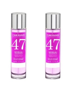 Caravan Set de 2 Perfumes de Mujer Nº47 - 150 Ml - Fragancia Amaderada Oriental