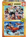Educa Borras Puzzle Dragon Ball Set 2x100 Piezas, 40x28 Cm, Recomendado para Niños y Niñas A Partir de 6 Años