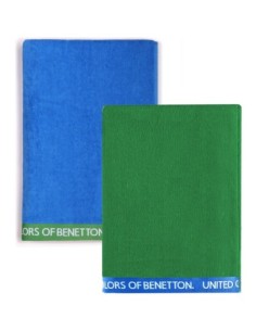 benetton_set_de_2_toallas_de_playa_90x160_cm_380_gsm_velour_100%_algodón_azul_y_verde_8434652117380_oferta
