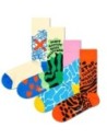 Happy Socks Calcetines Wwf 4-pack Gift Set Talla 36-40 Unisex