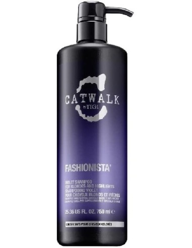 TIGI Catwalk Fashionista Violet Champú - 750 ml