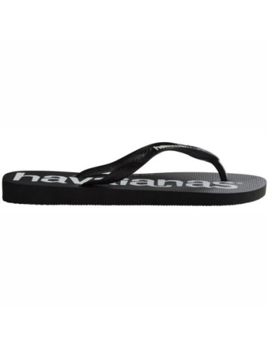 Chanclas Havaianas Top Logomania Negro Talla 41-42 Unisex - Kiwiku