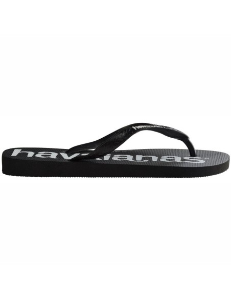 Chanclas Havaianas Top Logomania Negro Talla 41-42 Unisex - Kiwiku