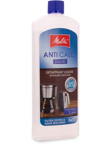 Descalcificador Líquido MELITTA Anti Calc 250 Ml Para Cafeteras Y Hervidores