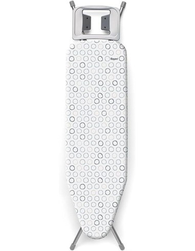 Tabla De Planchar RAYEN Gama Basic Con Tablero De Metal Expandido Y Funda De Algodón Y Poliéster