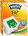 Swirl 179459 S 67 Airspace - Bolsas para Aspiradora de Micropor Sintética Con Filtro, Pack de 4