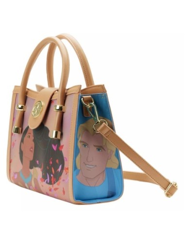 Bolso Cruzado LOUNGEFLY Disney Pocahontas Princess Scene - Cuero Vegano y Diseño Exclusivo
