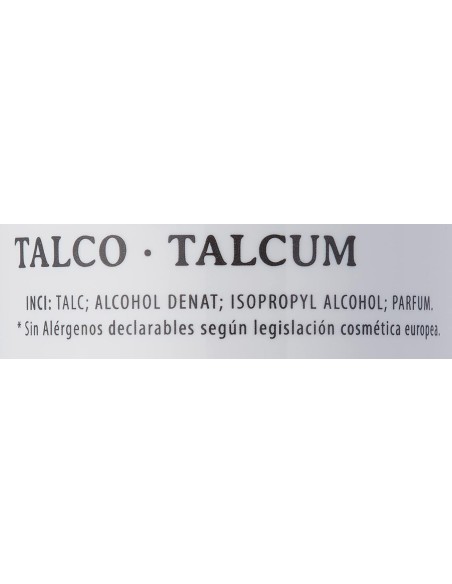 Eurostil Talco Perfumado Barber Line Unisex 200gr Negro