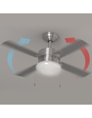 Cecotec Ventilador de Techo Energysilence Aero 450 50 W Con Luz y Mando A Distancia