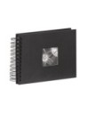Hama Fine Art Spiral Black Álbum de Fotos 24x17 Cm 50 Páginas Negras