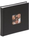Walther Álbum de Fotos Negro para 200 Fotos de 10 X 15 Cm Con Encuadernado Tipo Libro