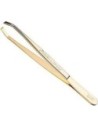 Eurostil Pinza Depilar Dorada 8cm