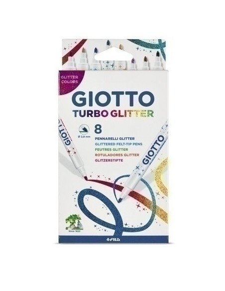 giotto_rotulador_turbo_glitter_purpurina_caja_de_8_unidades_8000825425806_oferta