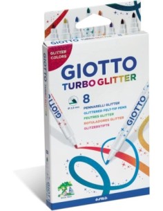 giotto_rotulador_turbo_glitter_purpurina_caja_de_8_unidades_8000825425806_oferta 2