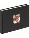 Walther Fun Black Álbum de Fotos 22x16 Cm 40 Páginas Bookbound Fa207b