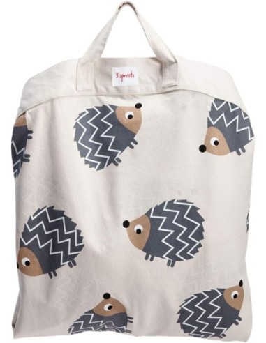 3 Sprouts - Play Mat Bag - Hedgehog - Alfombra de Juego y Bolsa de Almacenamiento - Erizo
