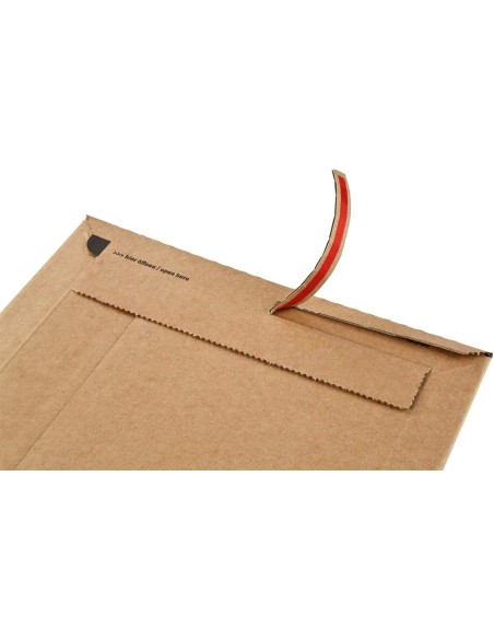 Pacsa Caja 100 Bolsas Colompac Cartón Corrugado Extra Fuerte 167x268mm Fuelle 50mm Colompac 149202