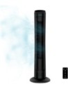 Cecotec Ventilador Torre Energysilence 9090 Skyline, 45 W, 3 Velocidades, Oscilación, Temporizador, Negro