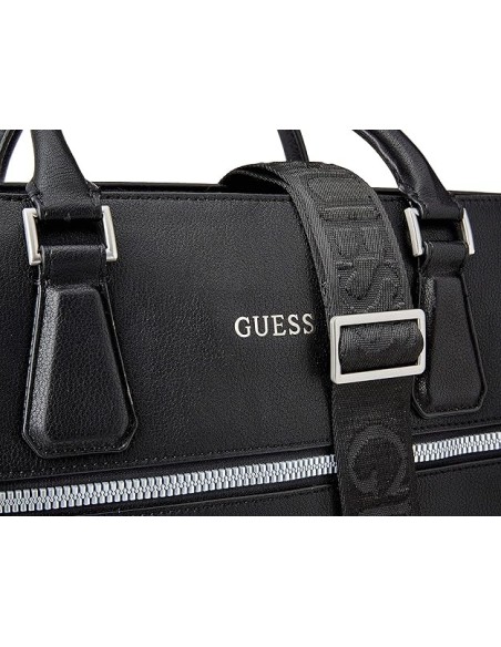 Guess Scala Workbag Black - Bolso de Trabajo para Mujer