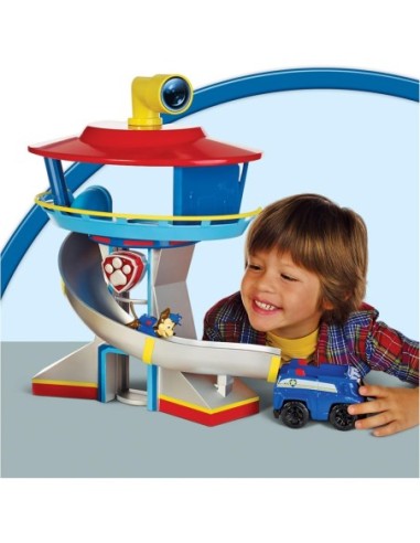 SPIN MASTER Paw Patrol Lookout Head Quarter Torre De Vigilancia Con Sonidos Y Luces Para Niños +3 Años - Kiwiku  